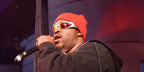 ASAP Ferg wears Balenciaga BB0290S 004 while performing in London. 