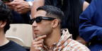 Moroccan football player Achraf Hakimi was seen wearing black Saint Laurent Sun SL 660 001 sunglasses at the 2025 French Open