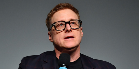Actor Alan Tudyk was seen wearing Cutler and Gross 1393 02 Dark Turtle optical glasses onstage during the Andor Season 2 FYC Event in Los Angeles, May 2025. Shop online now on Pretavoir