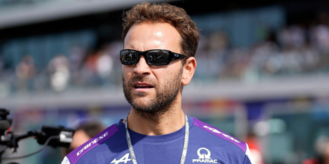 Italian actor Alessandro Borghi was seen wearing black Oakley Fives Squared OO9238 06 Polarised sunglasses at the MotoGP of San Marino, September 2025. Shop online now on Pretavoir