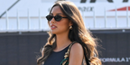 Alexandra Saint Mleux, model, influencer, and girlfriend of Charles Leclerc, was seen wearing black Saint Laurent Sun SL 751 Jeanne 001 oval sunglasses at the F1 Grand Prix of Italy 2024. Shop online now on Pretavoir