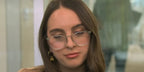 Reality TV personality Alexia Umansky, daughter of Kyle Richards and Mauricio Umansky, was seen wearing transparent Oliver Peoples Finley Vintage OV5397U 1669 optical glasses in Buying Beverly Hills.