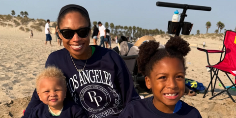 Olympic-winning former track and field sprinter Allyson Felix was seen wearing black Ray-Ban Meta Skyler RW4010 601/9A Polarised Smart Glasses in her Instagram post, September 2025. Shop online now on Pretavoir