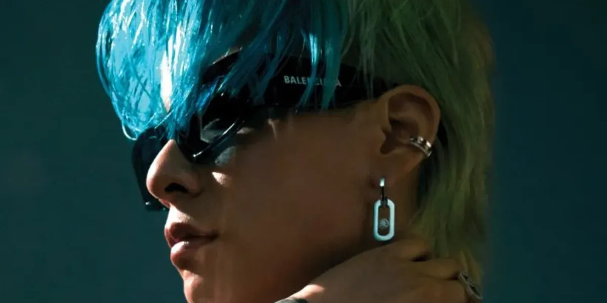 Amber Liu of K-Pop girl group f(x) was seen wearing black Balenciaga BB0157S 001 sunglasses in a Prestige Magazine feature, April 2025. Shop online now on Pretavoir
