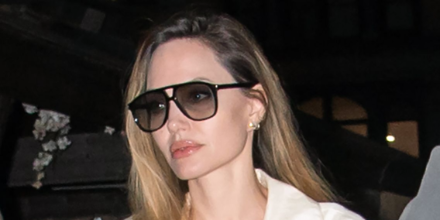 Saint Laurent Sun SL 596 Dune 001 - As Seen On Rosie Huntington-Whiteley & Angelina Jolie