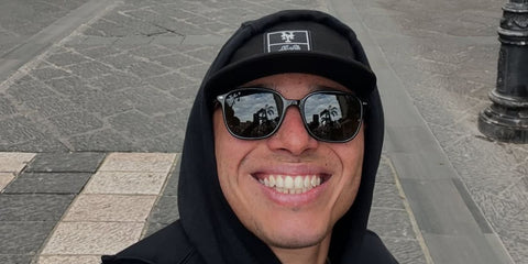 Actor and singer Anthony Ramos was seen wearing black Ray-Ban Leonard RB 2193 901/58 Polarised sunglasses in Italy, shared on his Instagram post, March 2025. Shop online now on Pretavoir