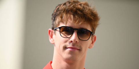 Arthur Leclerc was seen wearing tortoiseshell Ray-Ban RB 2203 902/51 sunglasses at the F1 Grand Prix of Abu Dhabi 2025.