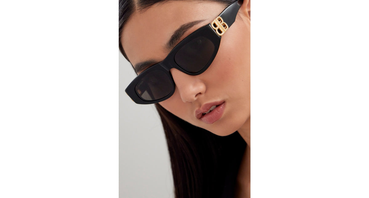 Balenciaga BB0095S 001 - As Seen On Bella Hadid