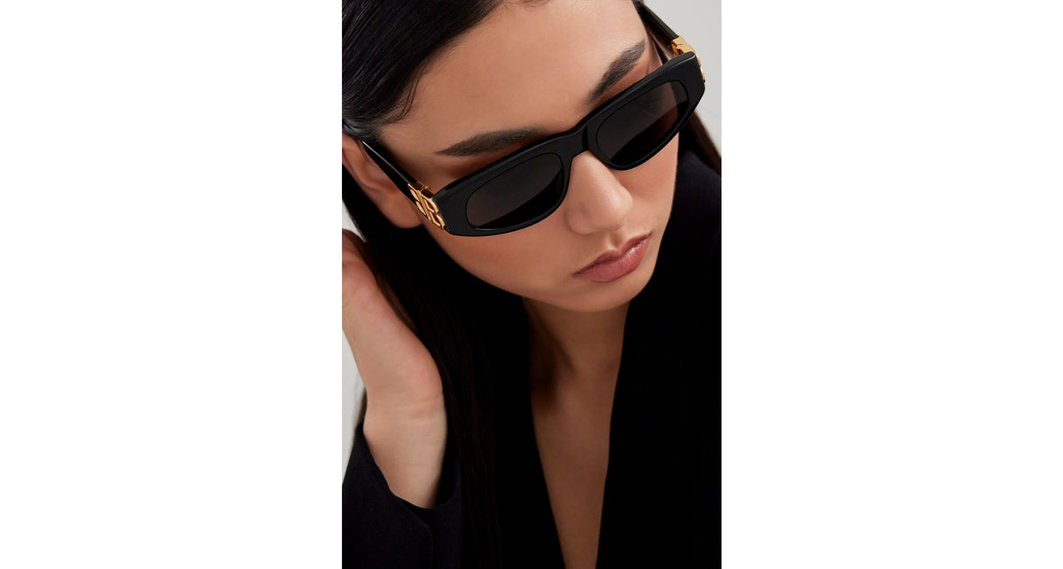 Balenciaga BB0095S 001 - As Seen On Bella Hadid