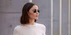 Australian model Bambi Northwood-Blyth was seen wearing gold Cartier CT0535S 001 sunglasses at the Australian Fashion Week 2025 in Sydney.