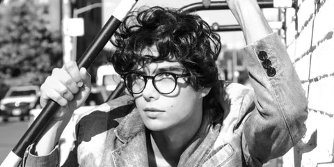 Digital creator Benjamin de Almeida, widely known as Benoftheweek, was seen wearing Tom Ford TF5294 056 round optical glasses in a Daily Front Row feature, December 2024.