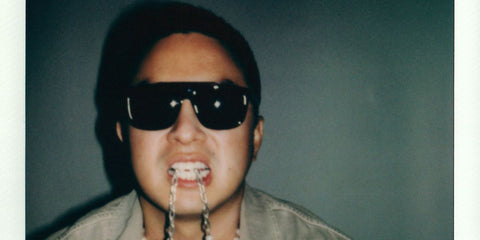 Bowen Yang was seen wearing black Gucci GG1039S 001 square sunglasses in a fashion editorial page of Interview Magazine