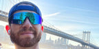Bryan Greenberg is seen wearing Oakley EVZero Blades OO9454 03 Prizm sunglasses in his Instagram post