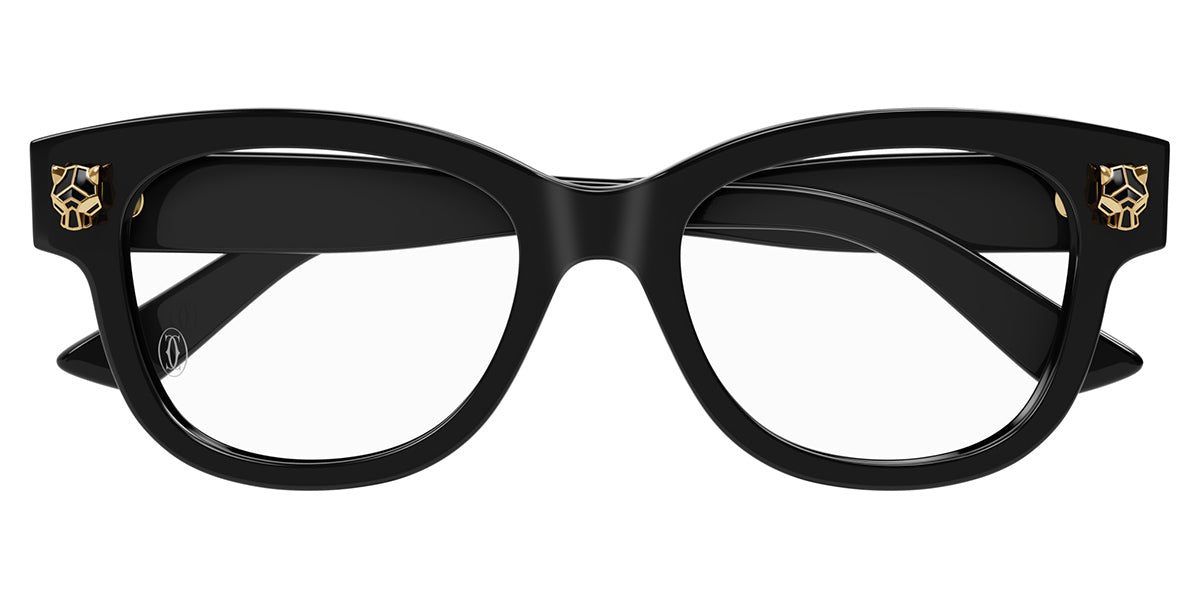 洋楽 DAIKITSUNETATHEFIRSTSUITE FOR CARTIER Cartier Panthere CT0373O 001 Glasses - Pretavoir