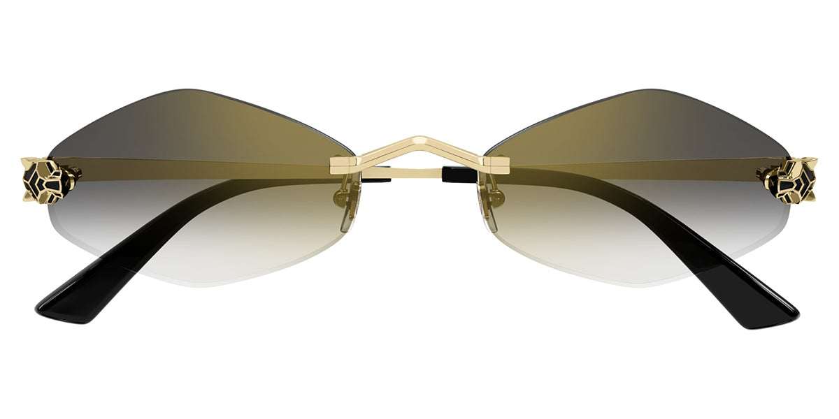 Cartier Panthere CT0433S 001 - As Seen On Alisha Lehmann & Eduin Caz