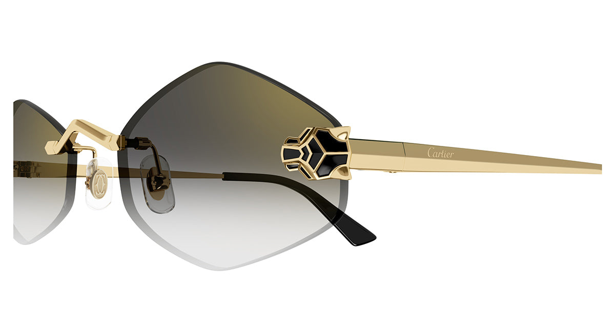 Cartier Panthere CT0433S 001 - As Seen On Alisha Lehmann & Eduin Caz