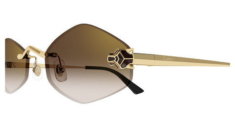 Cartier Panthere CT0433S 002 - As Seen On Riyad Mahrez & Keith Lee