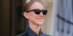 Celine Dion wore black Tom Ford Penn-02 TF1362 01A sunglasses with grey lenses in Paris, October 2026.