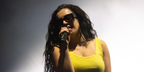 Charli XCX was seen wearing black Balenciaga BB0321S 001 sunglasses on stage at the Sziget Festival in Budapest, August 2025. Shop online now on Pretavoir