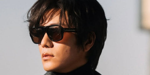 Chinese actor Chen Kun was seen wearing dark tortoiseshell Burberry BE4478 4205/73 sunglasses with brown lenses at a Burberry event in Beijing, November 2025.