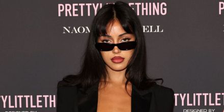 Saint Laurent Sun SL 557 Shade 001 - As Seen On Hailey Bieber & Rihanna