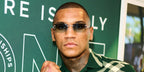Professional boxer Conor Benn was seen wearing Cartier CT0550S 004 rimless sunglasses with green gradient lenses at the Wimbledon Tennis Championships 2025. Shop online now on Pretavoir