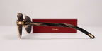 Cartier Buffalo Horn Sunglasses