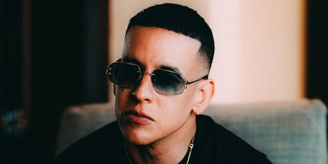 Daddy Yankee was seen wearing Cartier CT0468S 003 sunglasses with green gradient lenses in his Instagram post, February 2026.