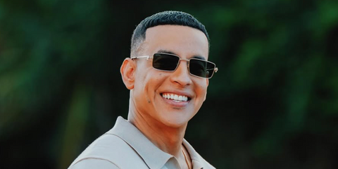 Daddy Yankee was seen wearing Premiere de Cartier CT0501S 005 rectangular sunglasses in his Instagram post, January 2026.
