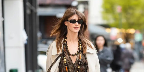 Daisy Edgar-Jones was seen wearing black Gucci GG1661S 001 sunglasses while promoting her 2025 film On Swift Horses