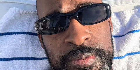 Bridgerton actor Daniel Francis was seen wearing black Gucci GG1661S 001 sunglasses in his Instagram story.