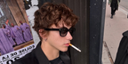 Actor Daniel Millar was seen wearing black Saint Laurent Sun SL 522 001 sunglasses with grey gradient lenses in his Instagram post, September 2024.