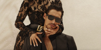 David Gandy was seen modeling black Dolce&Gabbana DG4403 501/87 aviator sunglasses in Dolce & Gabbana Spring/Summer 2022 Eyewear Campaign alongside Jennifer Lopez