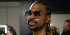 Former professional boxer David Haye was seen wearing Dita Mach Six DTS121 01 Yellow Gold and Black Rhodium sunglasses in an interview with Sky Sports