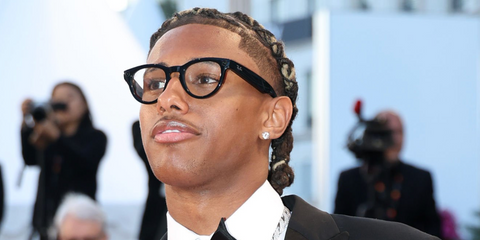 French basketball player Diamant Blazi was seen wearing black Ray-Ban Meta Headliner Gen 2 RW4013 601S/SB Smart Glasses at the Cannes Film Festival 2026.
