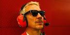 Diplo was seen wearing black Dolce&Gabbana DG4413 675/R5 square sunglasses to attend the 2024 Bahrain Grand Prix