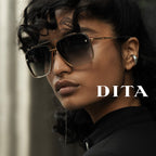 Dita Mach Six DTS 121 01 Yellow Gold and Black Rhodium - As Seen On Martin Lawrence & T.I.
