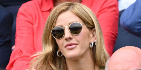 Ellie Goulding spotted wearing the OLIVER PEOPLES Altair OV1306ST 5311R5 at Wimbledon 2023. 