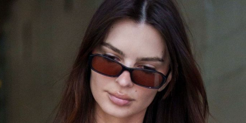 Emily Ratajkowski wears DMY Studios Juno sunglasses