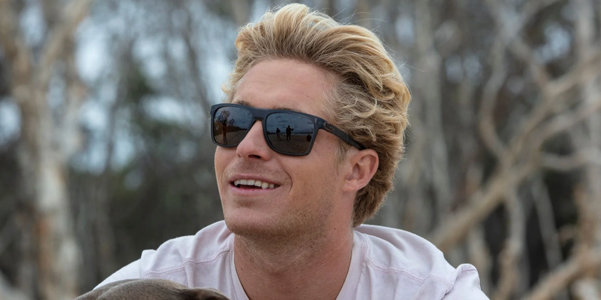 Australian surfer Ethan Ewing was seen wearing matte black Oakley Leffingwell OO9100 04 Prizm Polarised sunglasses