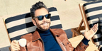Mexican actor Eugenio Derbez was seen wearing black Ray-Ban New Wayfarer 2132 901/58 Polarised sunglasses in his Instagram post, August 2021.