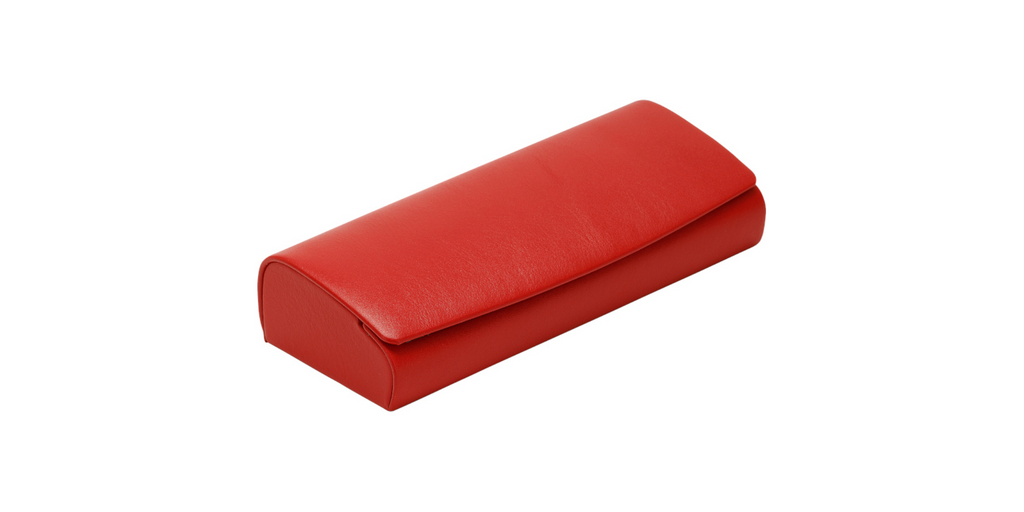 Fedon OTELLO Leather Red Hard Case