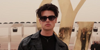 Felix Mallard was seen wearing black Saint Laurent Sun SL 522 001 sunglasses to attend the Saint Laurent Summer 2023 presentation in Morocco