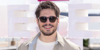French actor Francois Civil was seen wearing tortoise Oliver Peoples Cary Grant Sun OV5413SU 1679/P1 Polarised sunglasses at the Canneseries International Festival 2024 in Cannes.