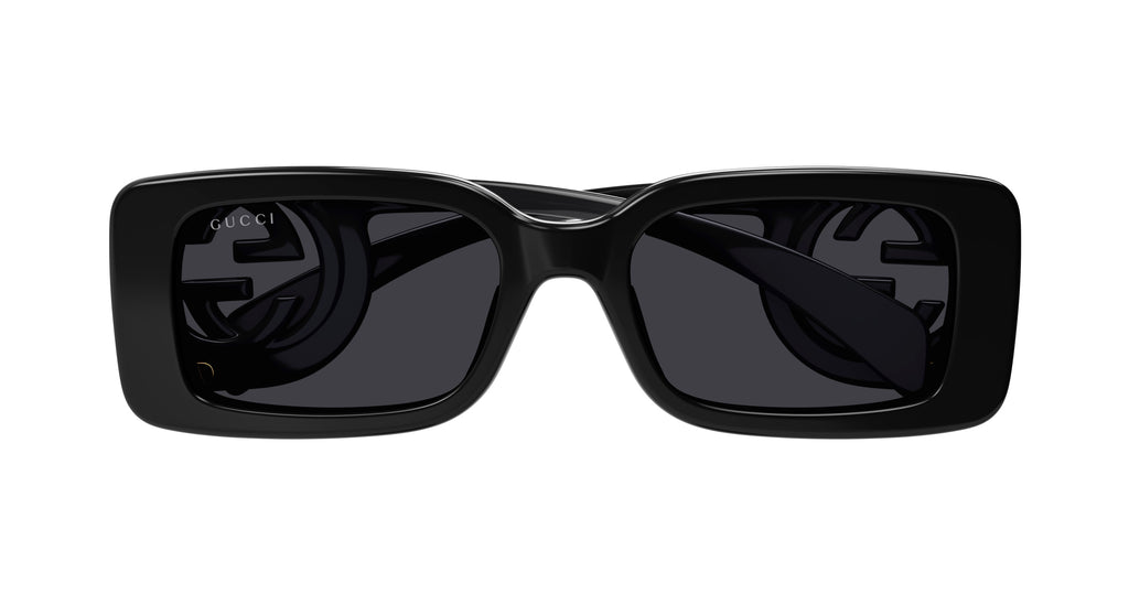 Gucci GG1325S 001 GG Rectangle Sunglasses - Pretavoir