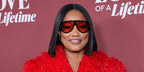 Haitian-American actress and television personality Garcelle Beauvais was seen wearing dark tortoiseshell Tom Ford Bronson TF1044 52S sunglasses with red lenses at "Love Of A Lifetime" celebration in January 2026.