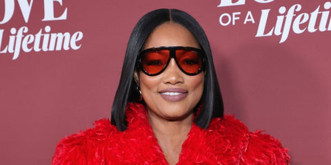 Haitian-American actress and television personality Garcelle Beauvais was seen wearing dark tortoiseshell Tom Ford Bronson TF1044 52S sunglasses with red lenses at "Love Of A Lifetime" celebration in January 2026.