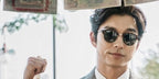 South Korean actor Gong Yoo was seen wearing red tortoiseshell Ray-Ban Clubround RB 4246 990 round half-rim sunglasses in 2016 movie "The Lonely and Great God". Shop online on Pretavoir