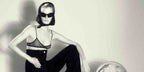 Hanne Gaby Odiele was seen wearing black Givenchy Giv Cut GV40049I 02A sunglasses in a WWD feature, Spring/Summer 2024
