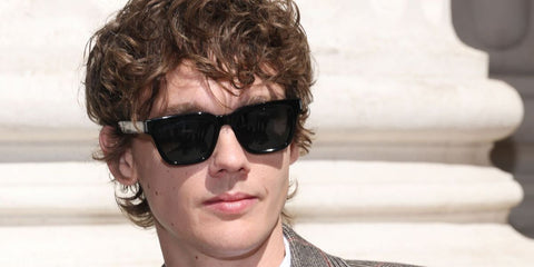 Hunter Doohan was seen wearing black Saint Laurent Sun SL 790 001 sunglasses at the Saint Laurent Menswear Spring/Summer 2026 fashion show during Paris Men's Fashion Week. Shop online now on Pretavoir